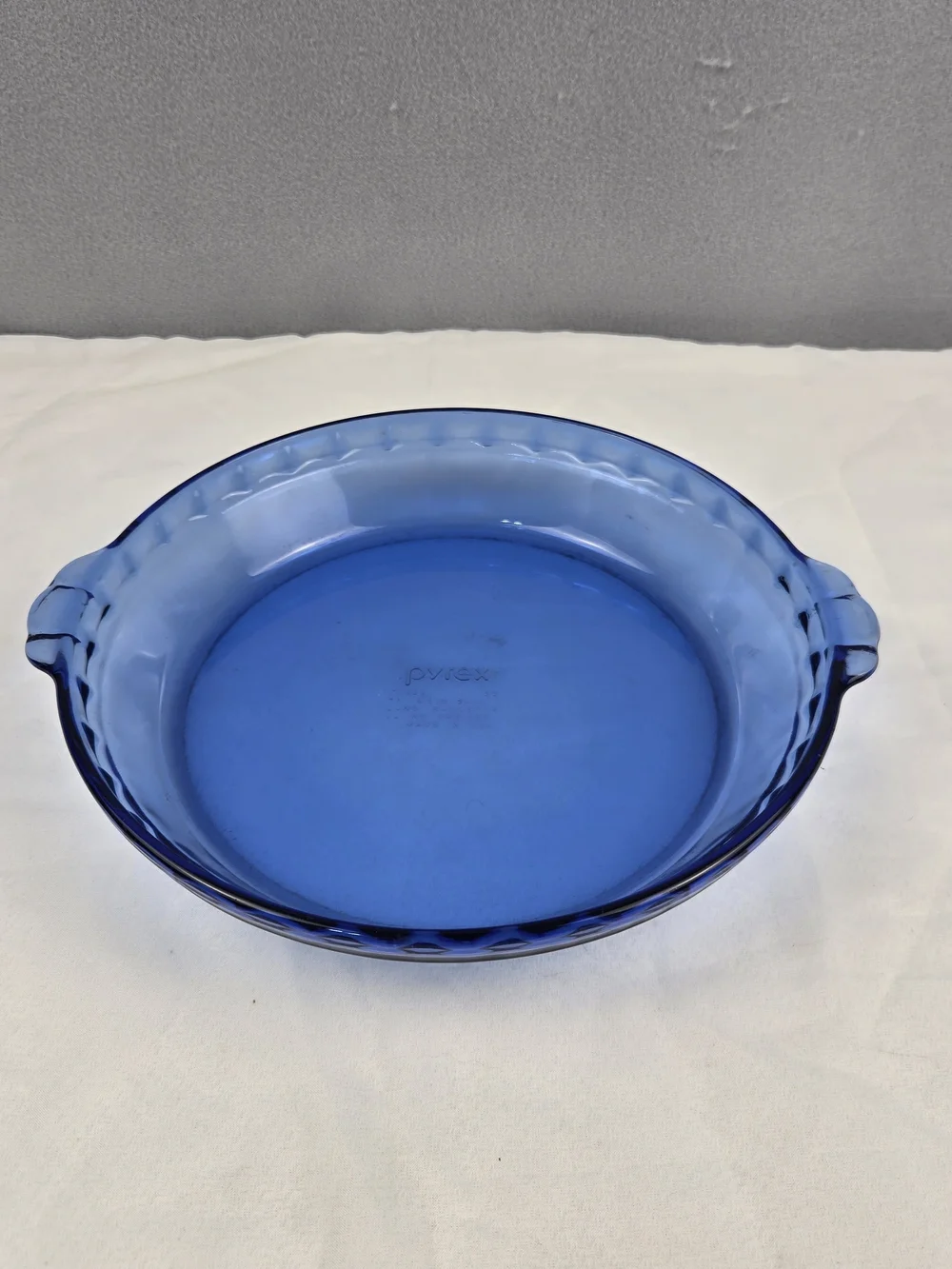 Pyrex Cobalt Blue Glass 9.5